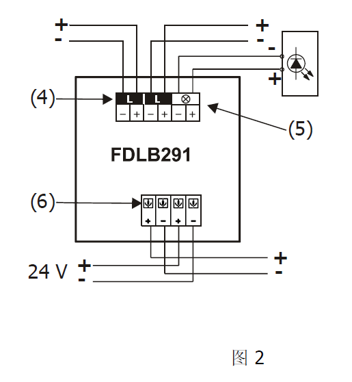 FDL241-9-CN 線型光束感煙火災探測器(圖6)