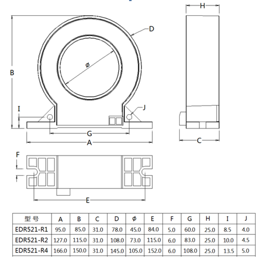 ECM521-G1 組合式電氣火災(zāi)監(jiān)控探測(cè)器(圖11)